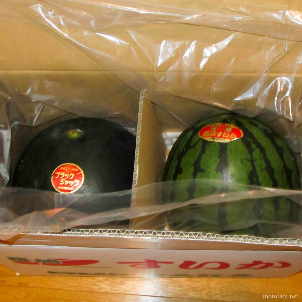 長崎のスイカ・ふるさと納税の返礼品