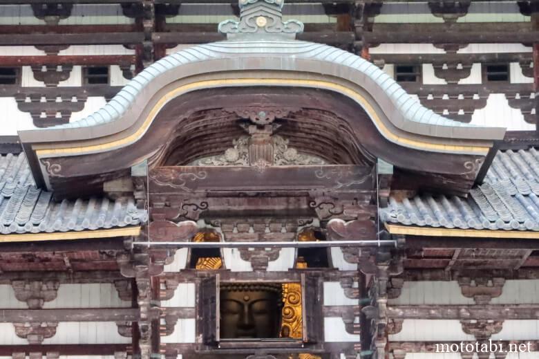 東大寺大仏殿の初詣・盧舎那(るしゃな)仏