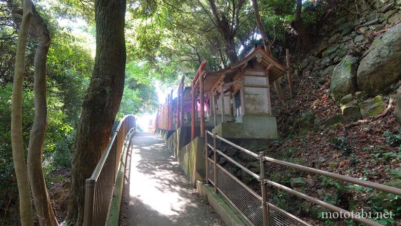 洲本城跡(すもとじょう)登山道-・兵庫県洲本市・淡路島