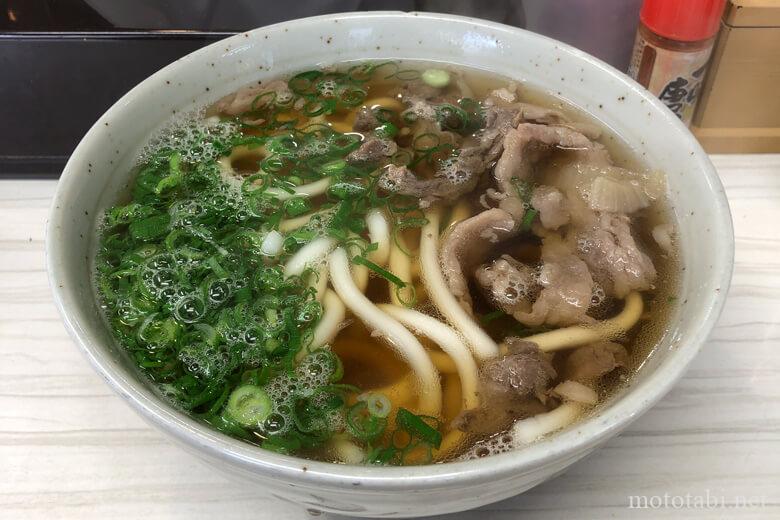 大阪のうどん
