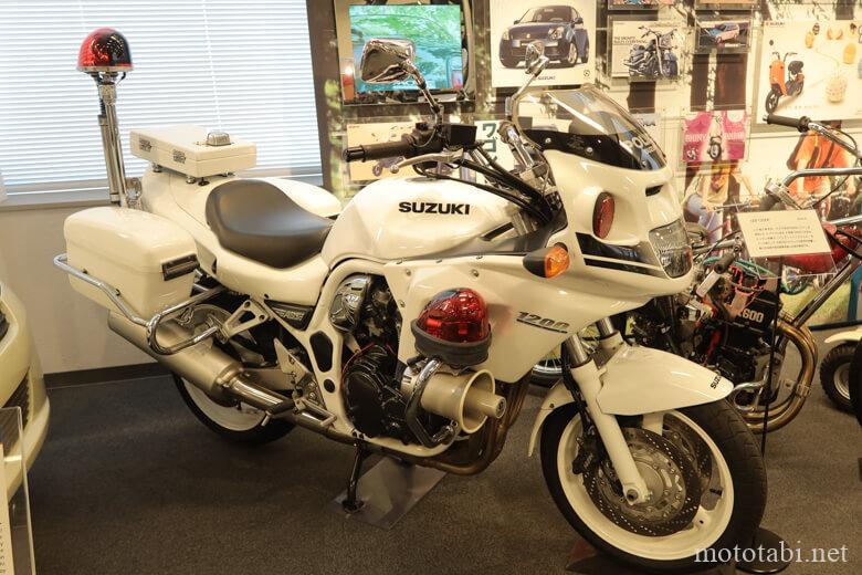 白バイの試作車両GSF1200P